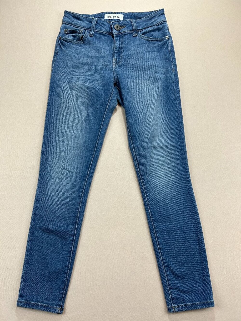 DL1961 Jeans Women's Size 25 Blue Denim Florence Instasculpt Cropped Stretch